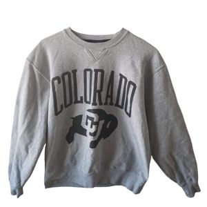 University of Colorado CU Grey Sweatshirt Sz Small
